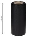 Black wreath ribbon 200mm 25m for funeral floristry, weatherproof and printable | Floristik24.ie