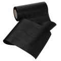 Black wreath ribbon 200mm 25m for funeral floristry, weatherproof and printable | Floristik24.ie