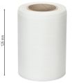 White wreath ribbon 125mm 25m decorative ribbon funeral service grave decoration | Floristik24.ie