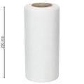 White wreath ribbon, 200mm wide, 25m roll, mourning ribbon, bow ribbon, decorative ribbon for funeral floristry and occasions | Floristik24.ie