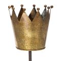 Floristik24 Decorative crown on a stick, vintage decoration for potted plants, 73cm