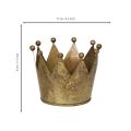 Decorative crown for table decoration and Christmas, 11cm | Floristik24.ie