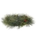 Artificial pine branch wreath