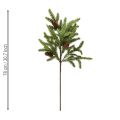 Artificial fir branch with real cones Christmas branch 78cm | Floristik24.ie