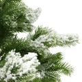 Floristik24 Artificial Mini Christmas Tree in a Sack Snowy Ø32cm H55cm
