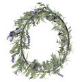 Floristik24 Artificial flower wreath lavender Mediterranean lavender wreath Ø35cm 2pcs