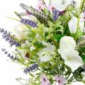 Artificial bouquet, table decorations, silk flowers, spring bouquet colorful