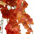 Floristik24 Artificial Vine Leaves Red Orange Hanging Branches L95cm