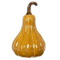Decorative pumpkin for table decoration Halloween 18cm | Floristik24.ie