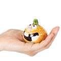 Decorative pumpkin figurine as a fun autumn decoration, 6cm, 2 pieces | Floristik24.ie