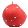 Floristik24 Christmas ball to hang Santa Clauses and LED red Ø20cm For batteries