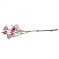 Floristik24 Artificial flower magnolia branch, magnolia pink pink 92cm