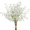 Floristik24 Artificial flowers, artificial lilies of the valley decoration white 38cm 5pcs