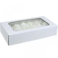 Artificial roses cream wax roses decorative roses wax Ø6cm 18 pcs | Floristik24.ie
