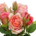 Floristik24 Art rose bouquet pink 40cm