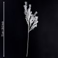 Artificial branch frosted decorative branch winter decoration white 78cm 2pcs | Floristik24.ie