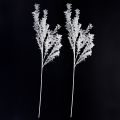 Artificial branch frosted decorative branch winter decoration white 78cm 2pcs | Floristik24.ie