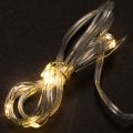 Floristik24 Battery-operated string lights for indoor use, warm white, 10 LEDs, 1m length, 6 pieces