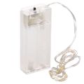 Battery-operated string lights for indoor use, warm white, 10 LEDs, 1m length, 6 pieces | Floristik24.ie