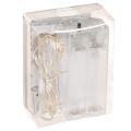 LED string lights for indoor use, battery operated, warm white, 30 LEDs, 3m, 6 pieces | Floristik24.ie