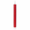 Floristik24 LED taper candle, red with warm white light, 24cm, 2 pieces