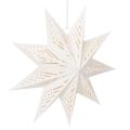 Floristik24 Christmas Star LED Decoration for Hanging, Warm White, Indoor, 38cm