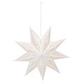 Christmas Star LED Decoration for Hanging, Warm White, Indoor, 38cm | Floristik24.ie