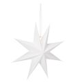 Floristik24 LED hanging star with timer, warm white, outdoor, 38cm