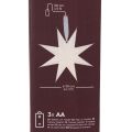 LED hanging star with timer,