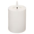 Floristik24 LED pillar candle, flickering, with timer, Ø7cm, 12cm