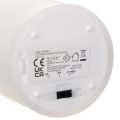 LED pillar candle, flickering,