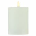 Floristik24 LED candle real wax with timer white Ø7cm H11cm