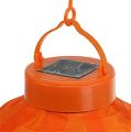 Lampion LED with solar 20cm orange | Floristik24.ie