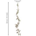 Artificial larch garland with cones and needle branches, 120cm | Floristik24.ie