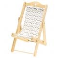 Floristik24 Deco deck chair zigzag pattern H15cm 3pcs