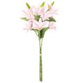 Artificial lily flower, stem
