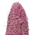 Floristik24 Loofah on a stick large pink, heather 8cm - 30cm 25p