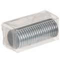 Round magnetic disc for candle holders and metal trays, 1cm, 20 pieces | Floristik24.ie