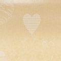 Cuff paper 25cm 100m natural hearts – Wet-strength florist paper | Floristik24.ie