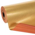 Cuff paper roll, gold/red,