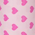Cuff paper with heart motif, pink, 25cm, 100m | Floristik24.ie