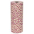 Cuff paper, leopard print, purple, 25cm, 100m | Floristik24.ie