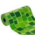 Floristik24 Cuff paper for flower bouquets in mosaic design, 25cm x 100m