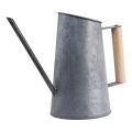 Floristik24 Metal decorative watering can decorative vase with handle zinc look 21.5cm