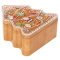 Christmas tin, cookie tin,