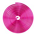 Floristik24 Metal snail wire snail pink 2mm 120cm 2pcs