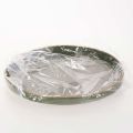 Decorative tray in green with