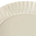 Metal plate gray decorative plate with base metal plate Ø14cm 2 pcs | Floristik24.ie