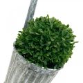 Floristik24 Decorative pot for hanging, metal vessel, balcony decoration, plant pot antique look Ø13cm