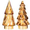 Glass Christmas Tree LED